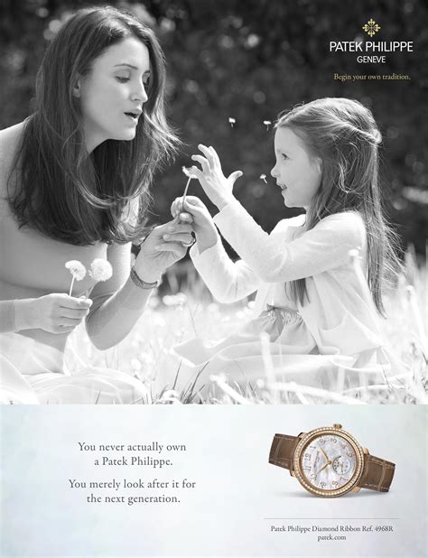 advertising patek philippe|Patek Philippe advertising campaign.